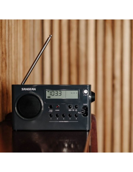 Radio Despertador Portátil - SANGEAN...