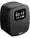 Radio Despertador - SANGEAN, DCR-83, Negro, Pantalla LCD, USB Para Carga