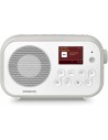 Radio Portátil - SANGEAN, DPR-42BT, Blanco Gris, Recepción Digital DAB+