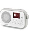 Radio Portátil - SANGEAN, DPR-42BT, Blanco Gris, Recepción Digital DAB+