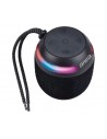 Altavoz Portátil - AIWA BST-100BK, Negro Bluetooth, Efectos luminosos