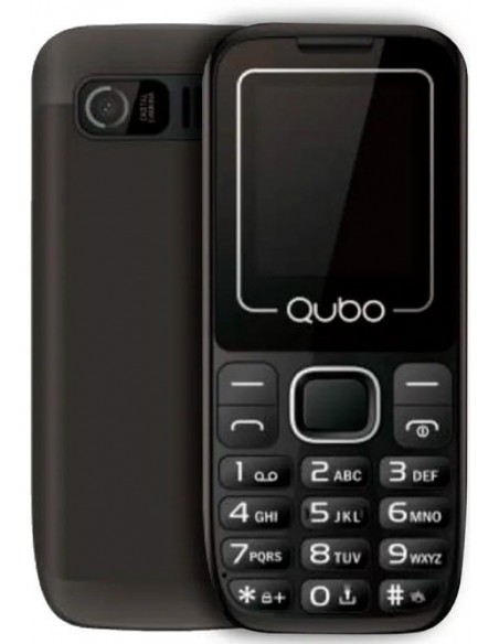 Teléfono Móvil - QUBO P180, Negro,...