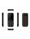 Teléfono Móvil - QUBO P180, Negro, 1,77", 2G, Doble SIM, Mayores