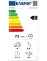 Lavavajillas Libre Instalación - SAMSUNG DW60A8050FS/EF, Inox, Eficiencia C, Tercera Bandeja, Wifi