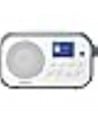 Radio Portátil - SANGEAN, DPR-42BT, Blanco/Piedra Azul,,Recepción Digital DAB+