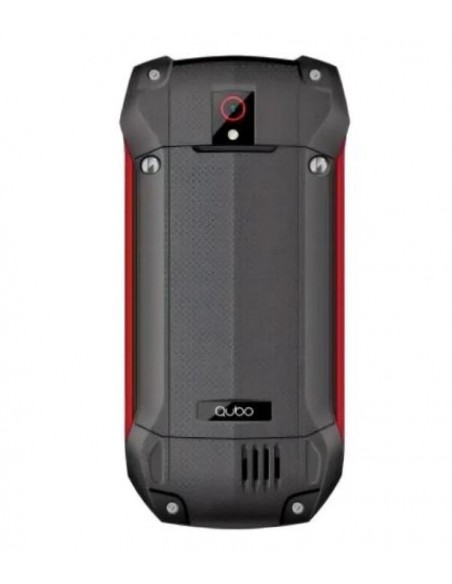 Móvil - QUBO ST-001, Negro y Rojo,...