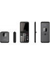 Móvil - QUBO, SENIOR X-10BK, Negro, 2.4", Bluetooth