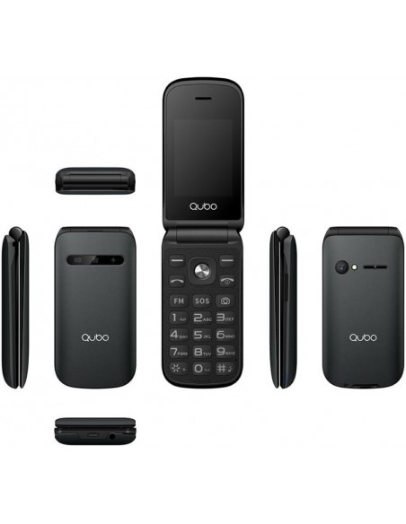 Móvil - QUBO, SENIOR X-209, Negro...