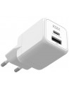 Cargador Red - KSIX  BCD20GANACB, Blanco, USB-C