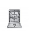 Lavavajillas Libre Instalación - SAMSUNG DW60A8050FS/EF, Inox, Eficiencia C, Tercera Bandeja, Wifi