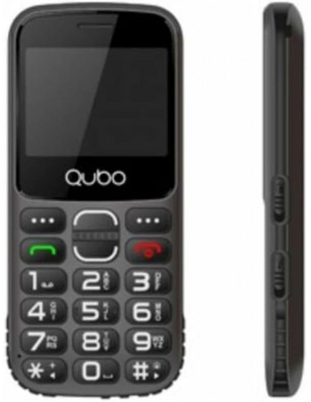 Móvil - QUBO SENIOR X-230, Negro,...