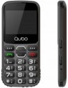 Móvil - QUBO SENIOR X-230, Negro, 2.31", 2G, Dual Sim