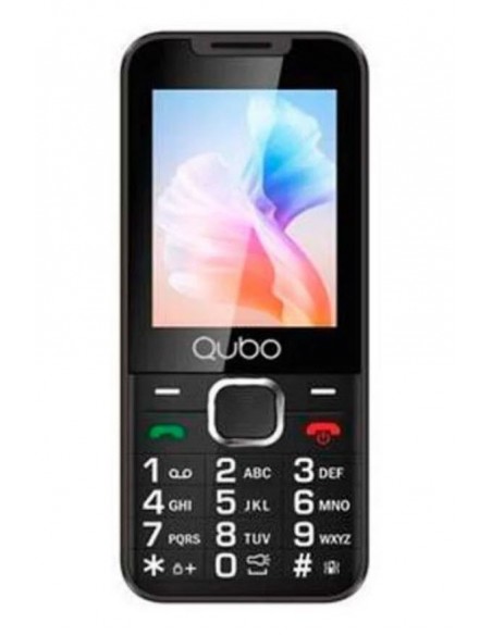 Móvil - QUBO SENIOR X-240BK, Negro,...