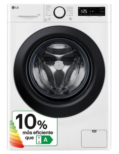 Lavadora -  LG F4WR5010A6W, Blanco,...