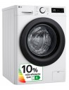 Lavadora -  LG F4WR5010A6W, Blanco, 10 Kg, 1400 rpm, AI DD™