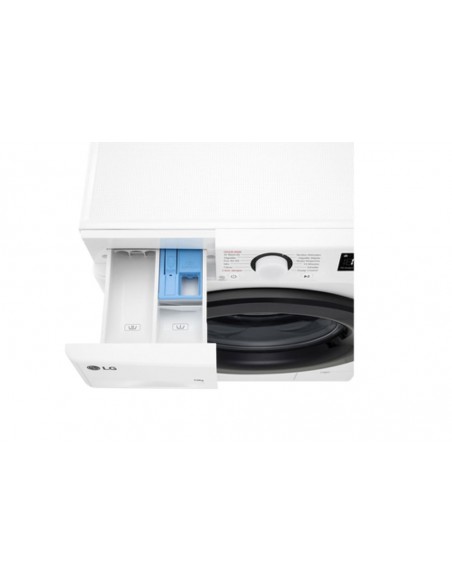 Lavadora -  LG F4WR5010A6W, Blanco,...
