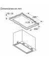 Campana Integrable - BALAY 3BF377 EX, 70cm, Inox, 46 dB