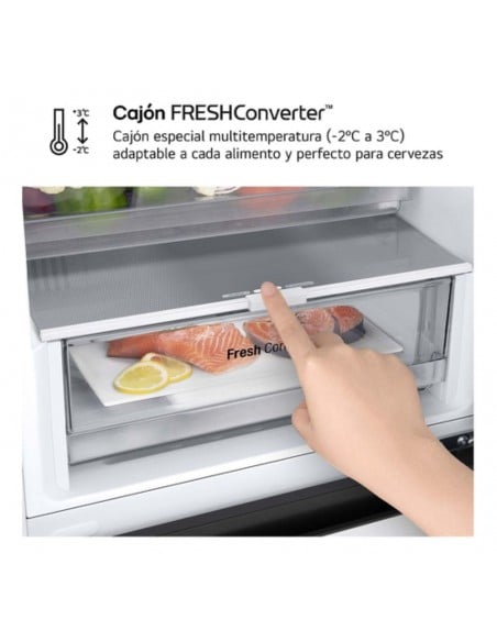 Combi - LG GBV3100ESW, Blanco, 186cm...