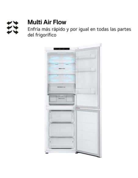 Combi - LG GBV3100ESW, Blanco, 186cm...