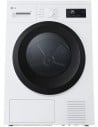 Secadora Bomba de Calor - LG RHA1008NWK, Blanco, 8 kg, Eficiencia A