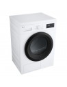 Secadora Bomba de Calor - LG RHA1008NWK, Blanco, 8 kg, Eficiencia A