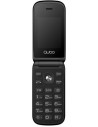 Móvil - QUBO SENIOR X-209, Negro, 2.4", 2G, Cámara trasera de 0.3MP