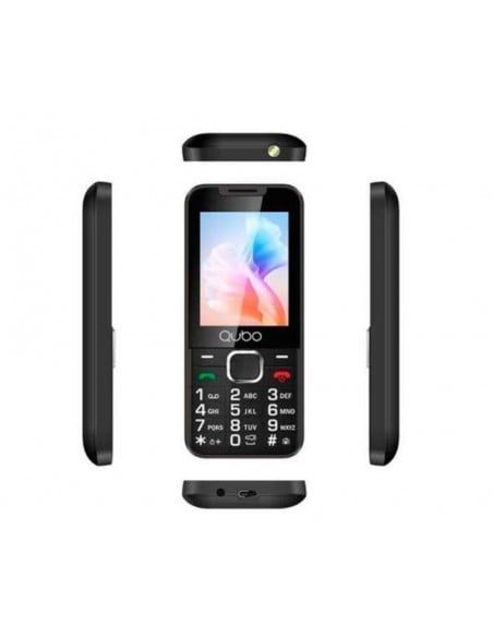 Móvil - QUBO SENIOR X-240BK, Negro,...