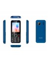 Móvil - QUBO X-240BL, Azul, 2.4", Doble Sim