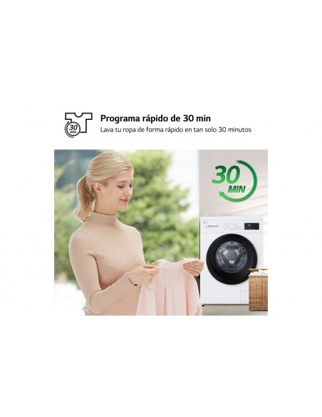 Lavadora Carga Frontal - LG...