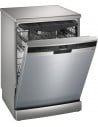Lavavajillas Carga Frontal - Siemens SN23HI02ME, Inox, Eficiencia D, WiFi