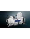 Lavavajillas Carga Frontal - Siemens SN23HW02ME, 60 cm, 14 Cubiertos, Blanco, Eficiencia D