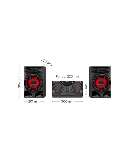Minicadena - LG Xboom La Bestia CK43,...