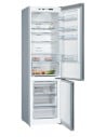Combi Libre Instalación - BOSCH KGN39VIEB, Inox, Altura 2.03 m, No Frost, Pantalla
