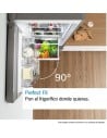 Combi Libre Instalación - BOSCH KGN39VIEB, Inox, Altura 2.03 m, No Frost, Pantalla