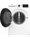 Lavadora Secadora - Beko BM5DFT48437W, Lavado 10 kg, Secadora 6 kg, Blanco