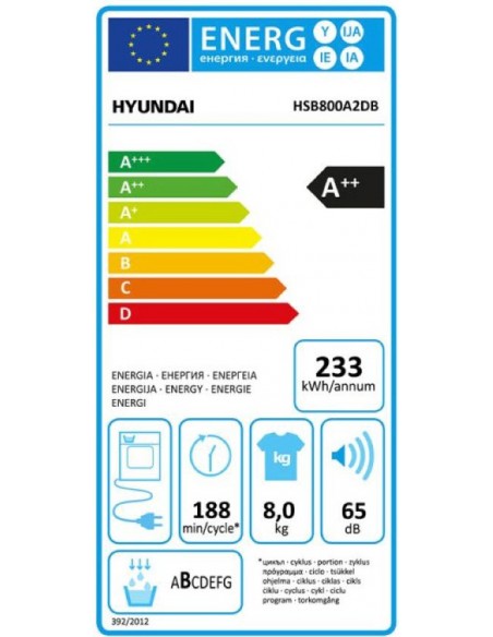 Secadora Bomba de Calor - HYUNDAI...