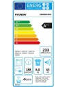 Secadora Bomba de Calor - HYUNDAI HSB800A2DB, 8 kg, Blanco