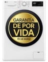 Lavadora Secadora - LG F4DR5509A0W, Lavado 9 kg, Secado 6 kg, 1400 rpm