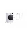Lavadora Secadora - LG F4DR5509A0W, Lavado 9 kg, Secado 6 kg, 1400 rpm