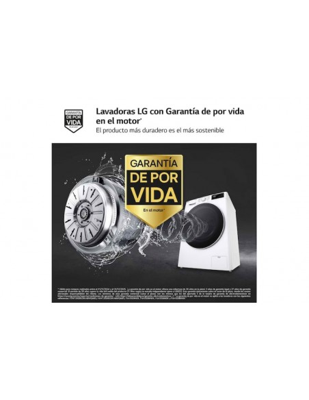 Lavadora Secadora - LG F4DR5509A0W,...