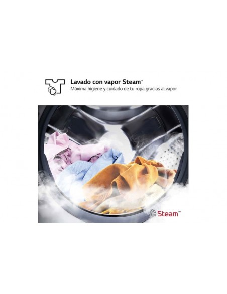 Lavadora Secadora - LG F4DR5509A0W,...