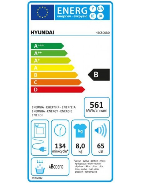 Secadora Bomba Calor - HYUNDAI...