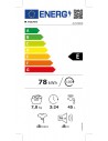 Lavadora Libre Instalación - ASPES AL7200ED, Blanco, 7 kg, Eficiencia E, 1200 rpm