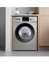 Lavadora Libre Instalación - ASPES AL9401AIDVX, 9 kg, Inox, Eficiencia A, 1400 Rpm