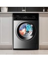 Lavadora Libre Instalación - ASPES AL7202AIDVBX, Inox, 7 kg, Eficiencia A, 1200 rpm