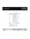 Lavadora Carga Superior - ASPES ALCS6201C, 6 kg, Eficiencia C, 1200 rpm