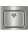 Fregadero Sobre Encimera - TEKA 60 T-XP 1C MAX, Rectangular, 60 cm, Inox