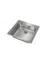 Fregadero Sobre Encimera - TEKA 60 T-XP 1C MAX, Rectangular, 60 cm, Inox