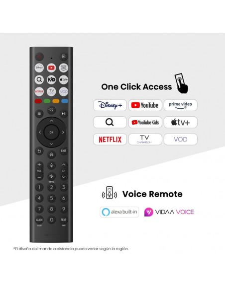 TV LED - HISENSE 55A6Q, 55", 4K, AI,...