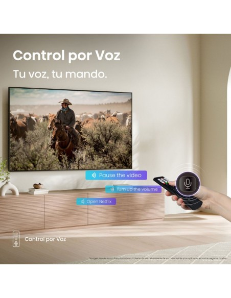 TV LED - HISENSE 55A6Q, 55", 4K, AI,...
